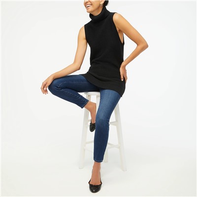 Turtleneck sweater tank