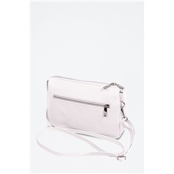 Bandolera de piel Arzergrande - Blanco