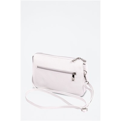 Bandolera de piel Arzergrande - Blanco