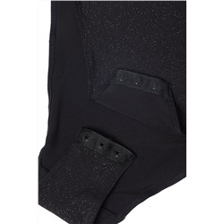Body Strass Negro