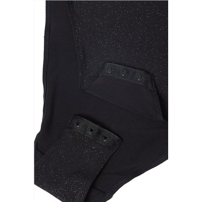 Body Strass Negro
