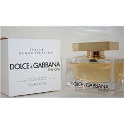 DOLCE & GABBANA THE ONE edp (w) 75ml TESTER