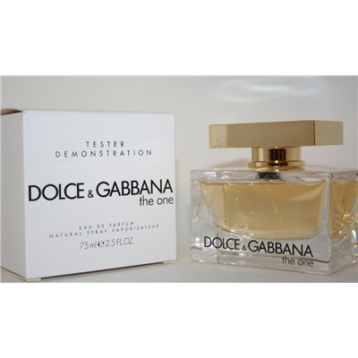 DOLCE & GABBANA THE ONE edp (w) 75ml TESTER