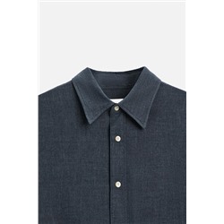 CAMISA RELAXED FIT ESTRUCTURA