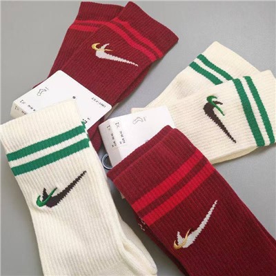 Высокие носки  NIK*E 👟  Внутри с махрой