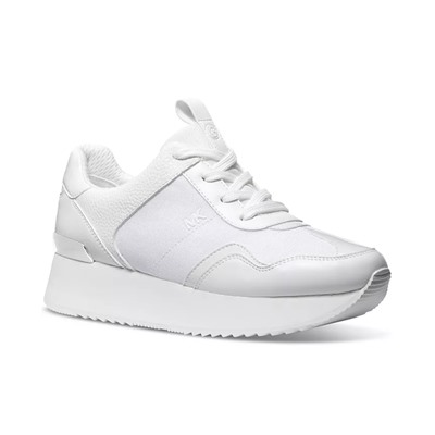 MICHAEL MICHAEL KORS Women's Raina Lace-Up Trainer Running Sneakers