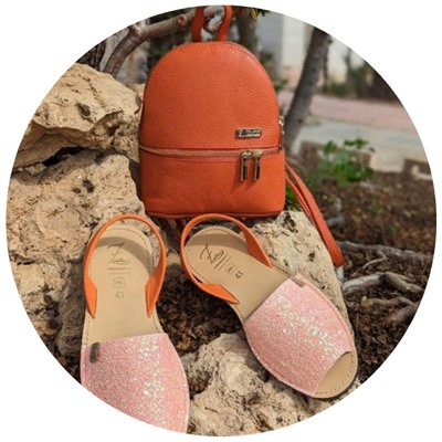 AB. Zapatos 320-5 buble+Сумка-рюкзак AB.Z · 147 (430) naranja АКЦИЯ