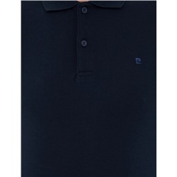 Lacivert Slim Fit Basic Sweatshirt
