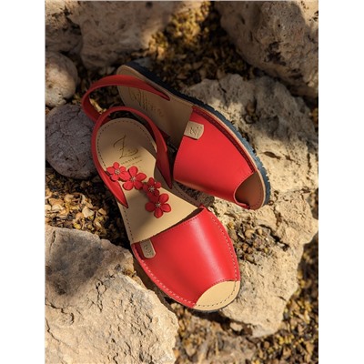 Ab.Zapatos 320 · Rojo+Pendientes flores PA3768 Rojo