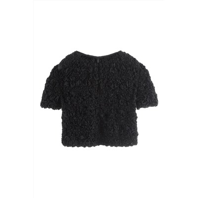 Crop top Negro