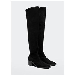Bota caña alta -  Mujer | MANGO OUTLET Melilla