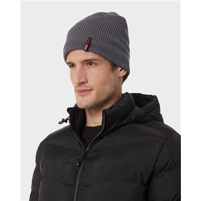 MEN'S WAFFLE SHERPA LINED BEANIE
