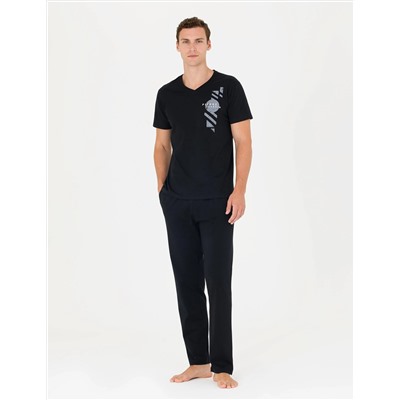 Siyah Pijama Takımı