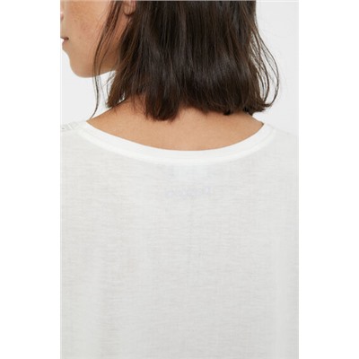 Camiseta rejilla geométrica