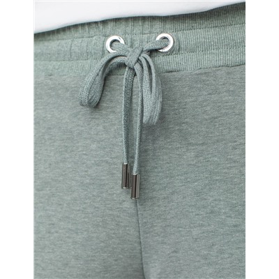 Брюки прямые из премиального футера двухнитки с эластаном