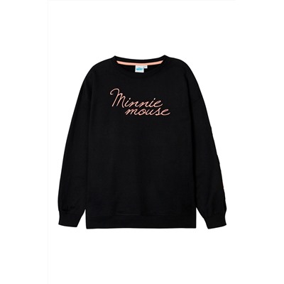 Sudadera Minnie Disney Negro