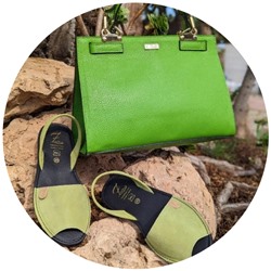 Ab.Zapatos • 3106-8 • pistacho+Ab.Zapatos PELLE Birkin/2 (720) Pistacho