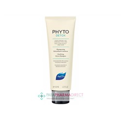 Phyto Détox Shampooing Détoxifiant Fraîcheur Cuir Chevelu & Cheveux Pollués 125ml