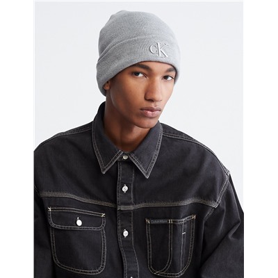 Monogram Logo Beanie Hat