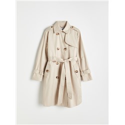 Trenchcoat mit Gürtel