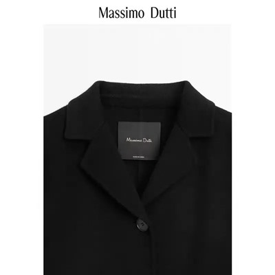 Женское короткое пальто из смесовой шерсти Massim*o Dutt*i   Цена на бирке 149€ В России предлагают за 30600₽ со скидкой