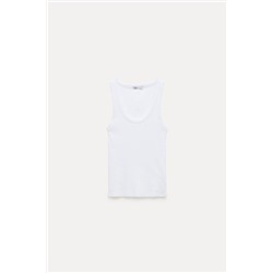 RIBBED VEST TOP