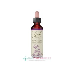Fleurs de Bach Impatiens (impatiente) Détendu et tolérant 20ml