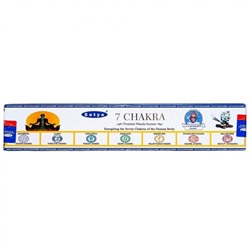 SATYA Premium Seven Chakra Благовоние 15г