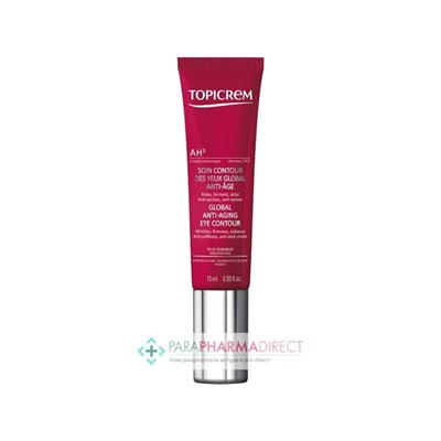 Topicrem AH3 Soin Contour des Yeux Global Anti-Âge 15 ml