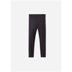 Leggings für Mädchen mit Animal-Print