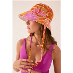 Sombrero reversible algodón estampado
