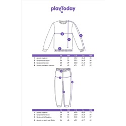 Комплект (Джемпер+Брюки) PLAYTODAY, 1121556
