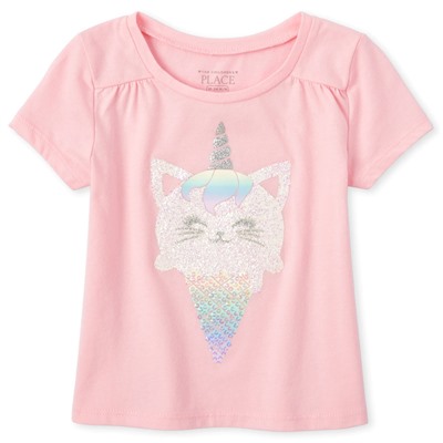 Baby And Toddler Girls Embellished Top
