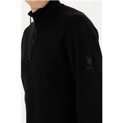 Erkek Siyah Sweatshirt
