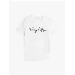 Embroidered Signature Crewneck T-Shirt