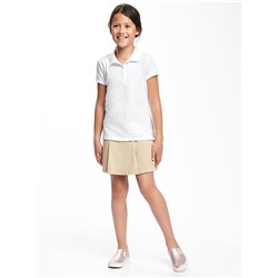 Uniform Pique Polo for Girls