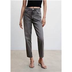 Jeans mom tiro alto -  Mujer | MANGO OUTLET España