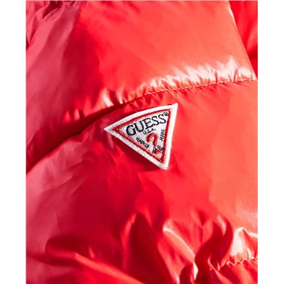 GUESS Men's Hooded Puffer Coat
