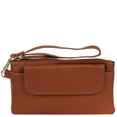 WILSONS LEATHER FLAP FRONT LEATHER WRISTLET