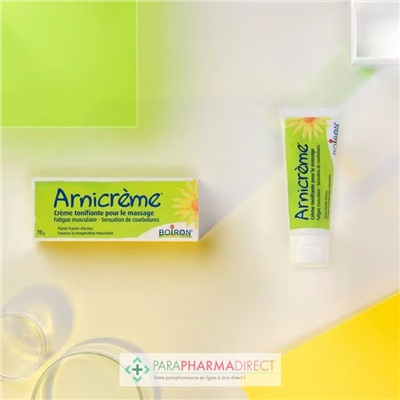 Boiron Arnicrème - Crème Tonifiante pour le Massage 70 g