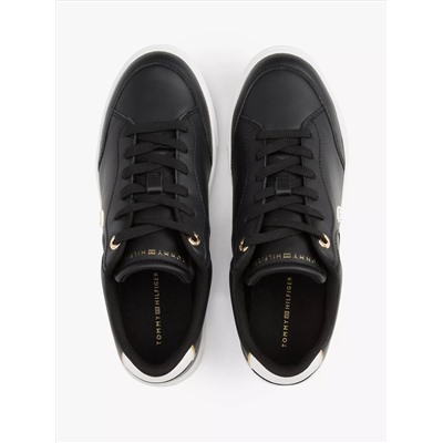 Monogram Leather Court Sneaker