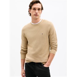 Structured Crewneck Sweater