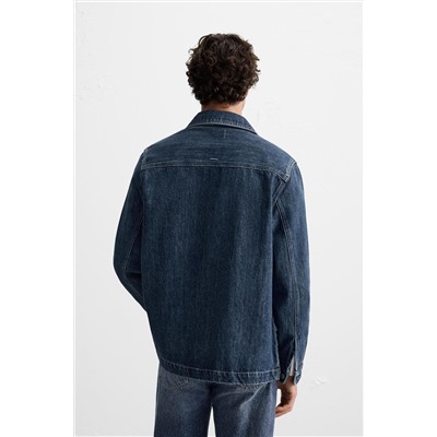 SOBRECAMISA DENIM BOLSILLOS