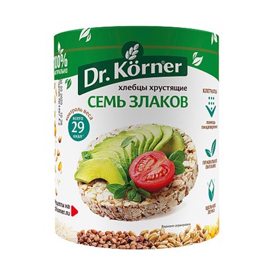Хлебцы хрустящие "Семь злаков"
