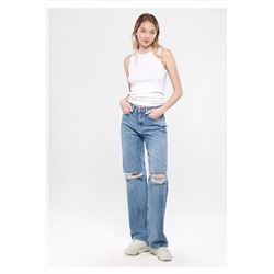 Mavi California Gölgeli Açık Street Jean Pantolon 1010125-83757