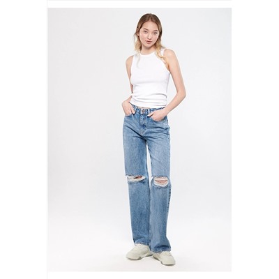 Mavi California Gölgeli Açık Street Jean Pantolon 1010125-83757