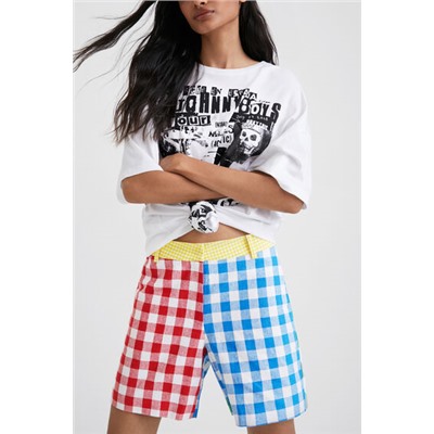 Pantalón corto cuadros Johnson Hartig