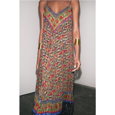 ZW COLLECTION PRINTED DRESS