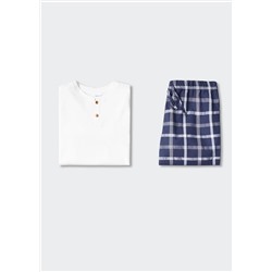 Pijama corto algodón -  Niño | MANGO OUTLET España