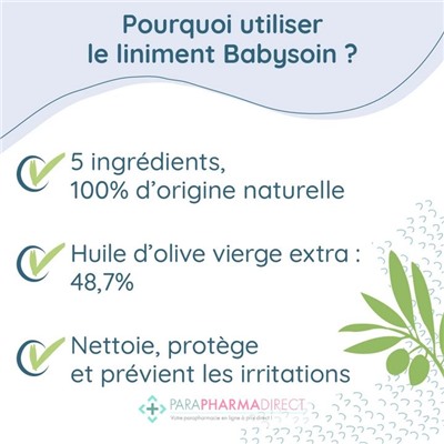 Babysoin Liniment Oléo-Calcaire 2x750mlLot  × 2